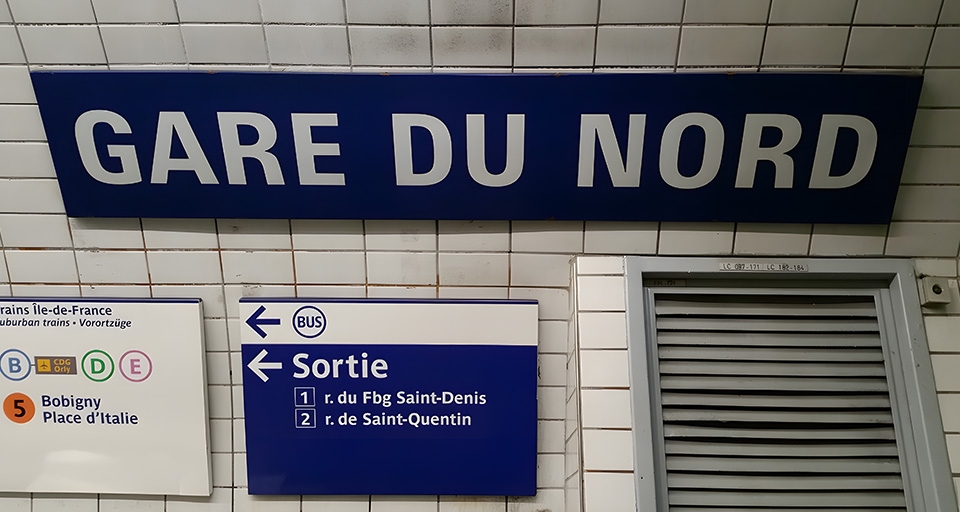 How To Get From La Defence to Gare du Nord